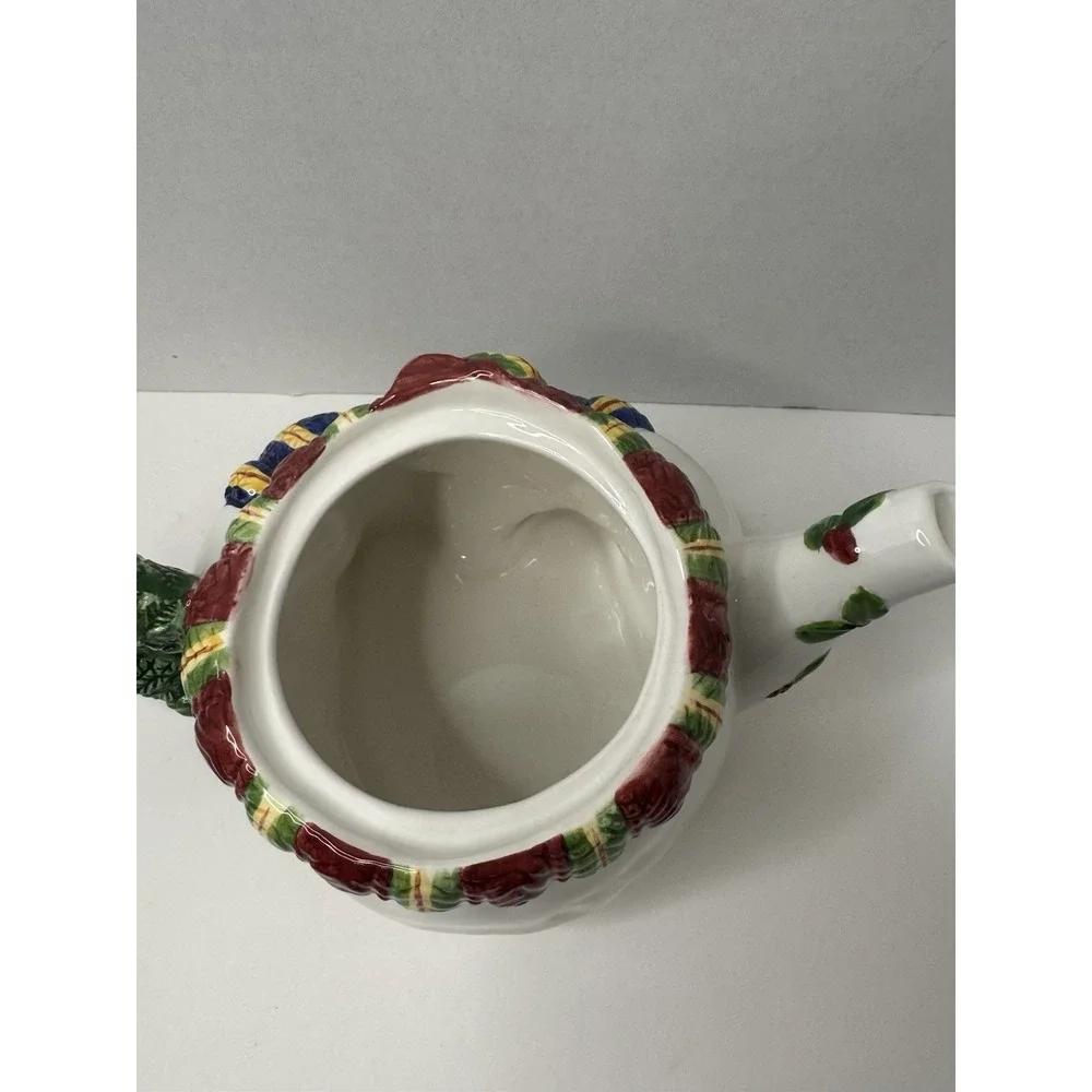 Vintage Snowman Teapot By: World Bazaars Hand Painted Ceramic‎ Tea Pot